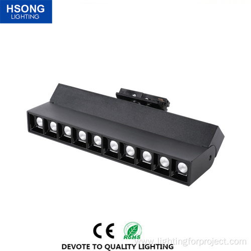 Linear light Dali dimming LED track lights grille